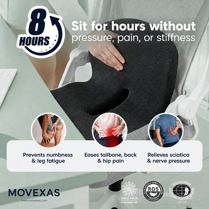 Movexas™ Tailbone Relief Cushion