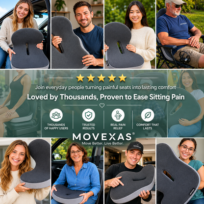 Movexas™ Tailbone Relief Cushion