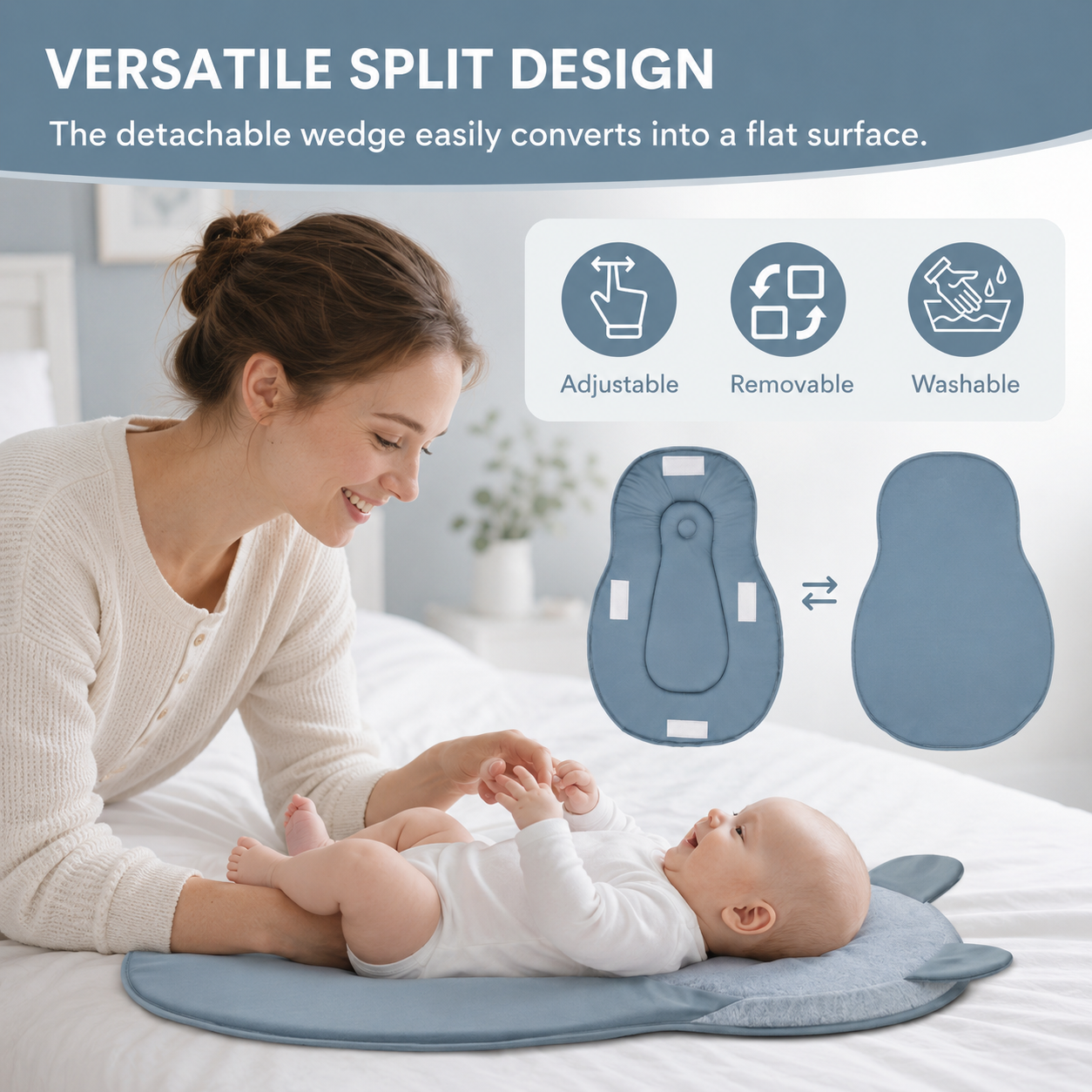 Movexas™ ComfortNest Baby Lounger