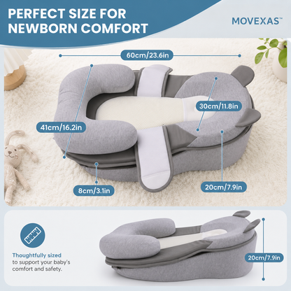 Movexas™ ComfortNest Baby Lounger