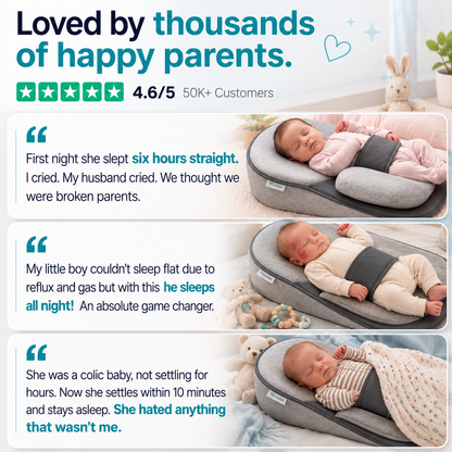 Movexas™ ComfortNest Baby Lounger