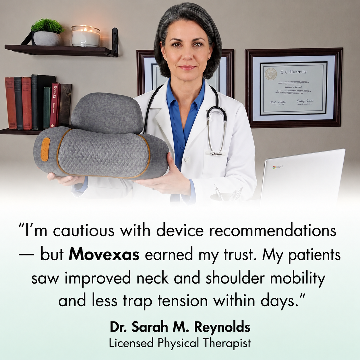 Movexas™ DeepRelief Pro Neck & Shoulder Massager