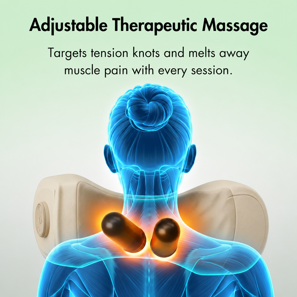 Movexas™ DeepRelief Pro Neck & Shoulder Massager